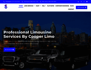 cooper-limo.com screenshot