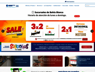 cooperativaobrera.coop screenshot
