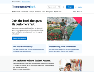 cooperativebank.co.uk screenshot