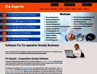 cooperativesocietysoftware.in screenshot