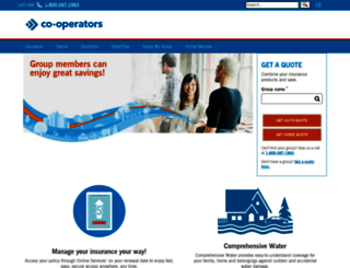 cooperatorsgroupinsurance.com screenshot