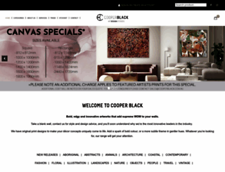 cooperblack.com.au screenshot