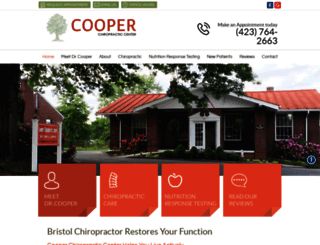 cooperchirocenter.com screenshot