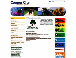 coopercityfl.org screenshot