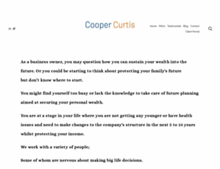 coopercurtis.co.uk screenshot