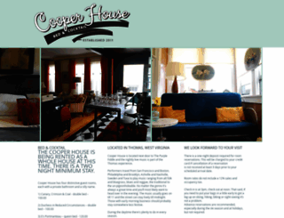 cooperhousebandc.com screenshot