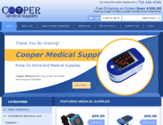 coopermedical.com screenshot