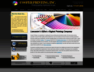cooperprinting.net screenshot