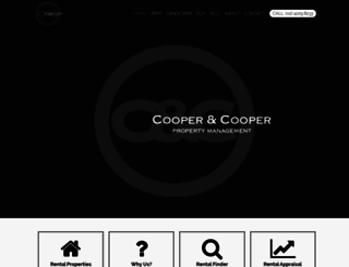cooperpropertymanagement.com.au screenshot