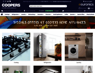 coopers-stores.com screenshot