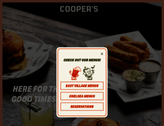 coopersnyc.com screenshot