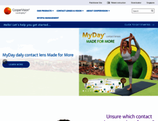 coopervision.com.sg screenshot