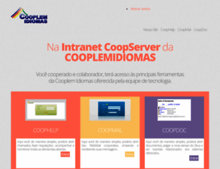 coopserver.cooplemidiomas.com.br screenshot