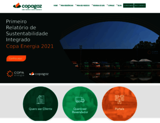 copagaz.com.br screenshot