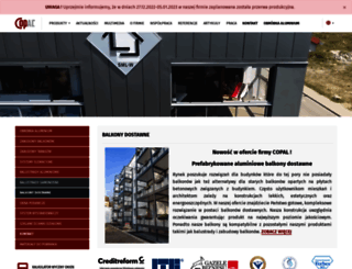copal.com.pl screenshot
