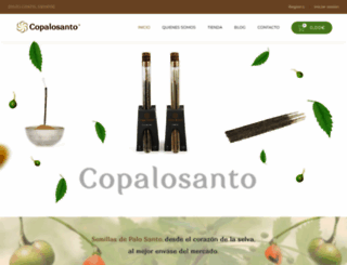 copalosanto.com screenshot