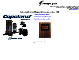 copeland.thainair.com screenshot