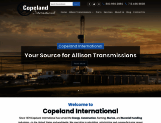 copelandintl.com screenshot