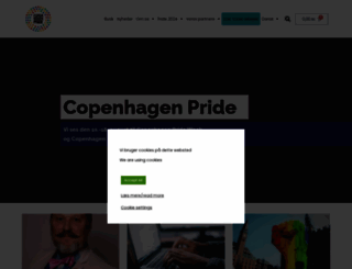 copenhagenpride.dk screenshot
