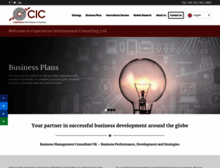 copernicus-consulting.com screenshot