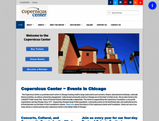 copernicuscenter.org screenshot