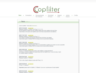 copfilter.org screenshot