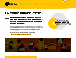 copieprivee.org screenshot