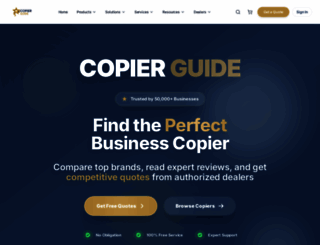 copierguide.com screenshot