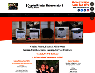 copierprinterfaxrepair.com screenshot