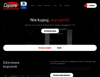 copiersservice.pl screenshot