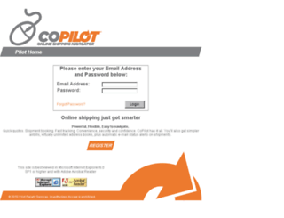 copilot.pilotair.com screenshot