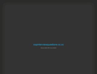copinterviewquestions.co.cc screenshot