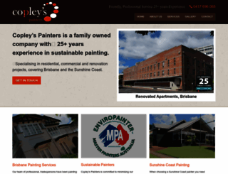 copleyspainters.com.au screenshot