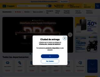 coppel.com.mx screenshot