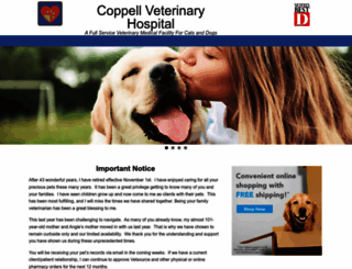 coppellvet.com screenshot