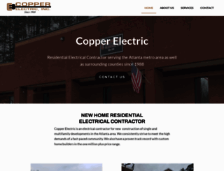 copper-electric.com screenshot