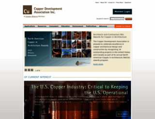 copper.org screenshot