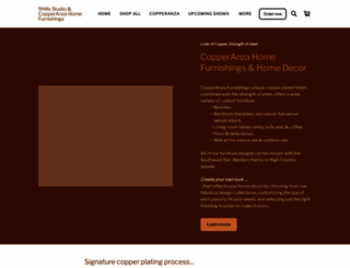 copperanzafurnishings.com screenshot