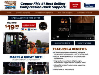 copperfitback.com screenshot