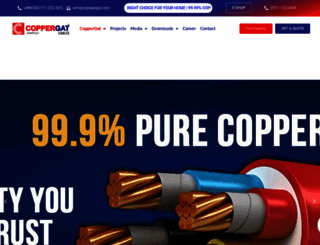 coppergat.com screenshot