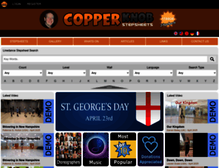 copperknob.co.uk screenshot