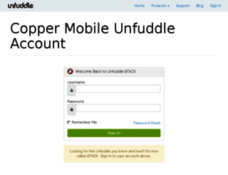 coppermobile.unfuddle.com screenshot