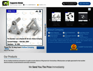 coppernixmetals.com screenshot