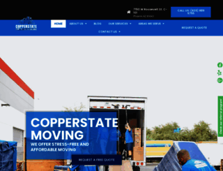 copperstatemoving.com screenshot