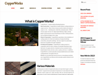 copperworkscorp.com screenshot