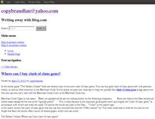 copybrandlan.blog.com screenshot