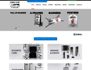 copycatprint.com.au screenshot