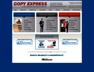 copyexpress.com screenshot