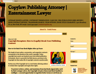 copylaw.org screenshot