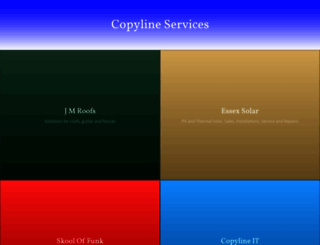 copyline-service.co.uk screenshot